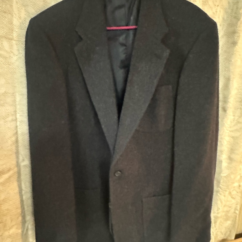 Men's Blue Blazer..wool